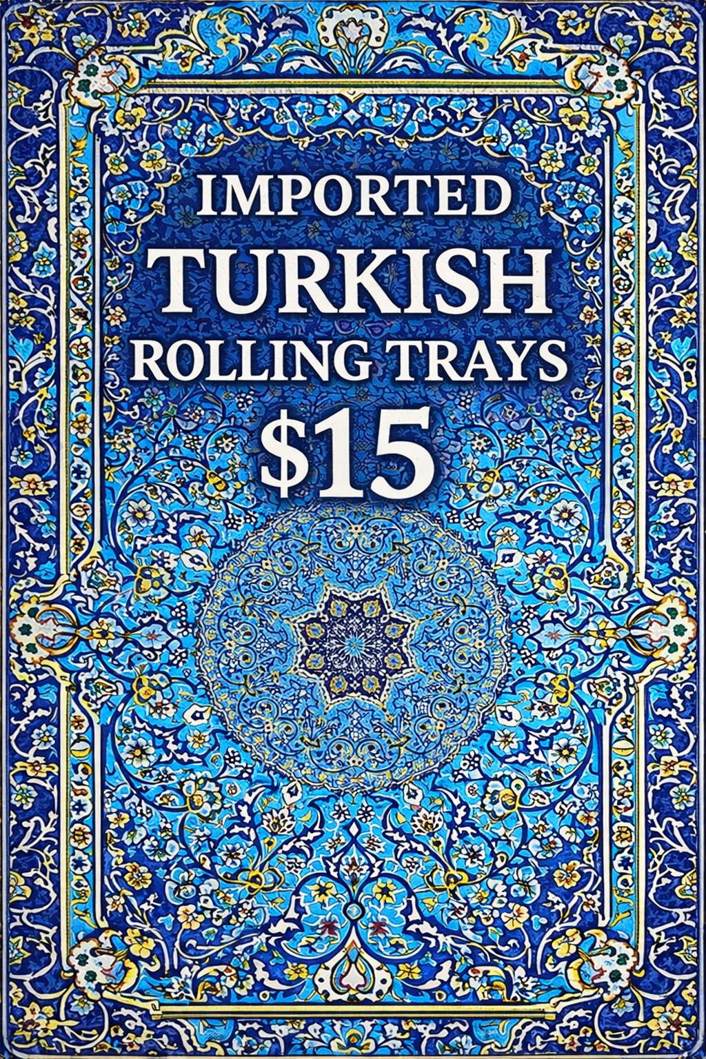 Turkish Rolling Tray